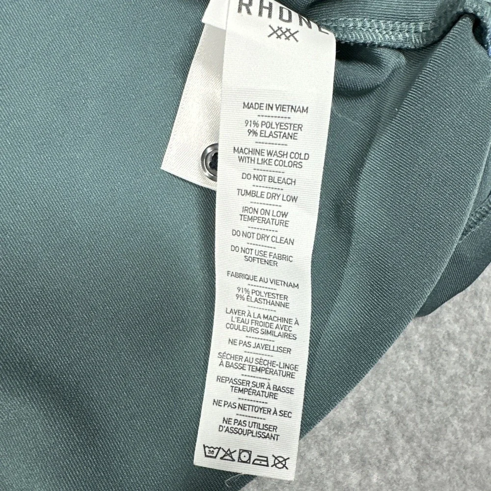 Rhone Golf Polo Shirt‎ Men's XXL Gray Performance Stretch LPGA Classic